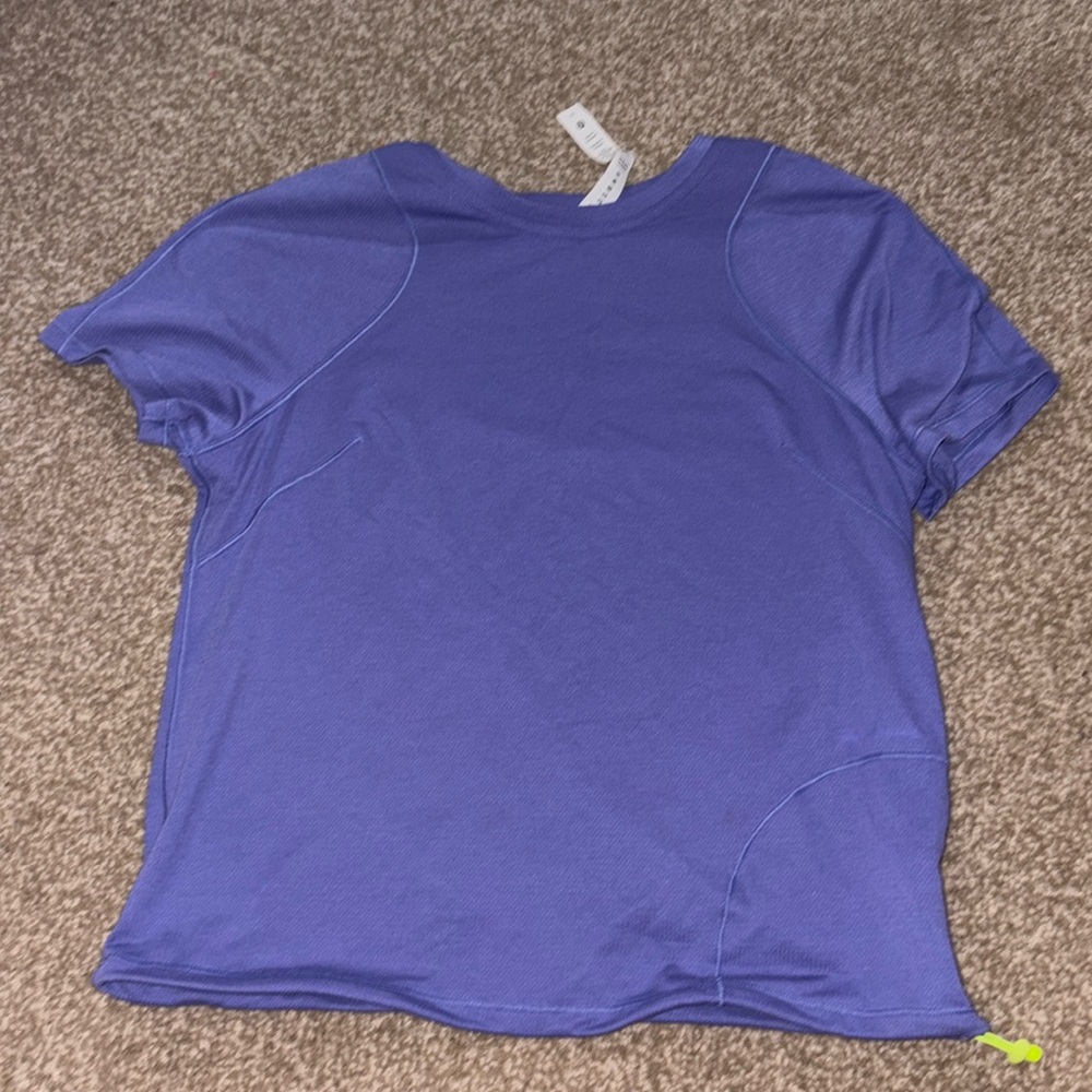 Purple Lululemon shirt size 4